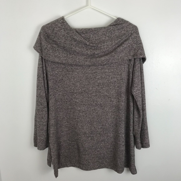 Lucky Brand Pink & Black Cowl Neck - Picture 5 of 8
